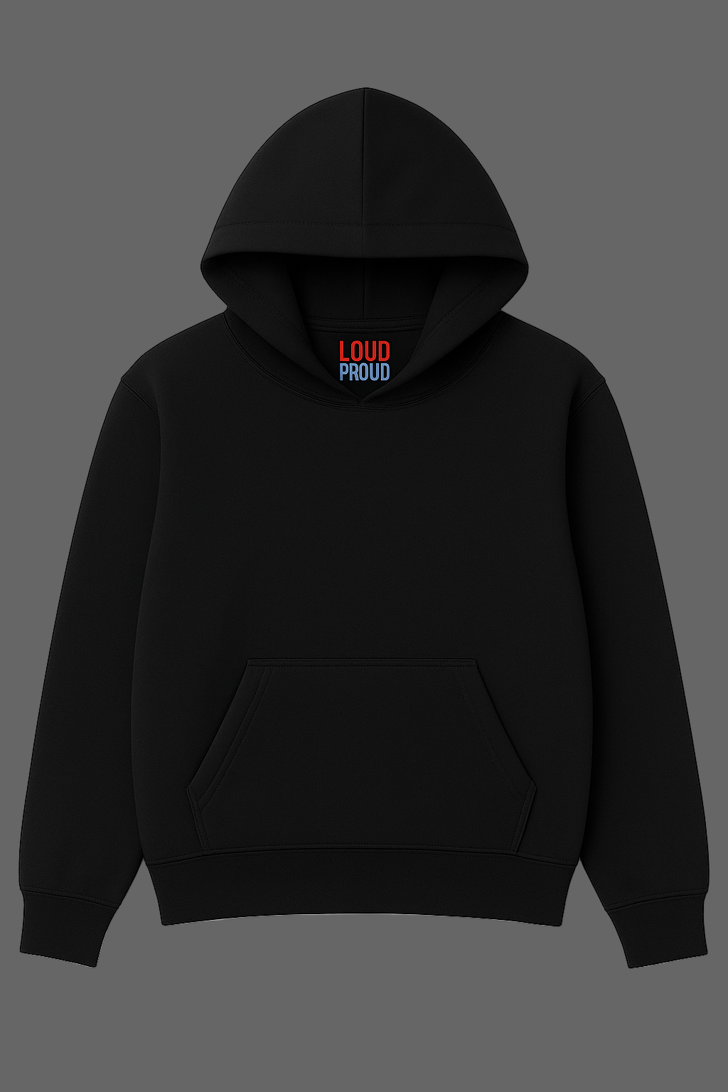 LoudProud Hood - Large Rear Print