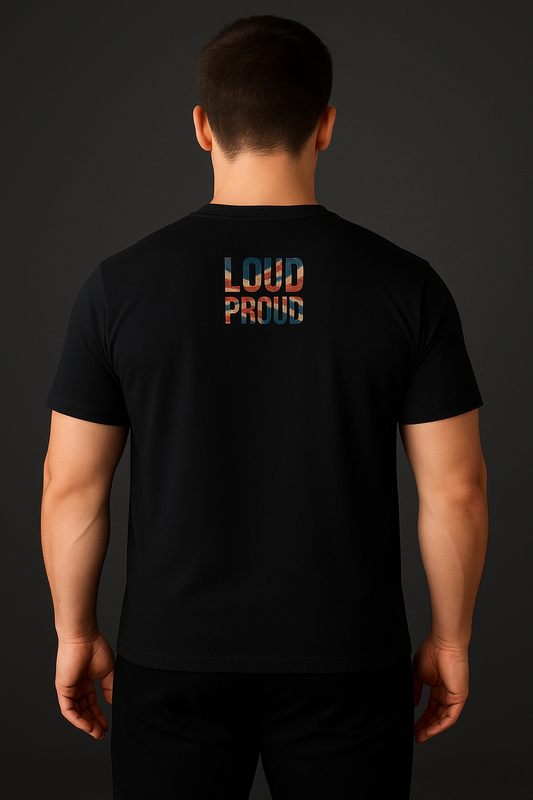 LoudProud T - Small rear print