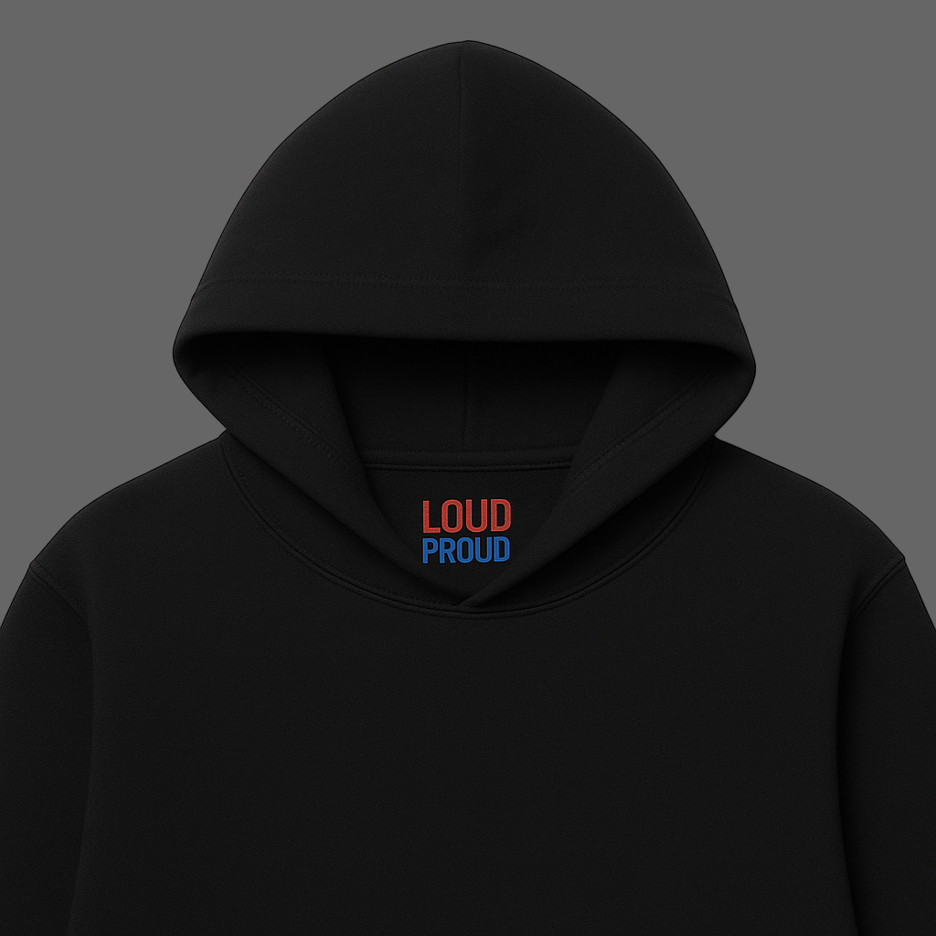 LoudProud Hood - Large Rear Print