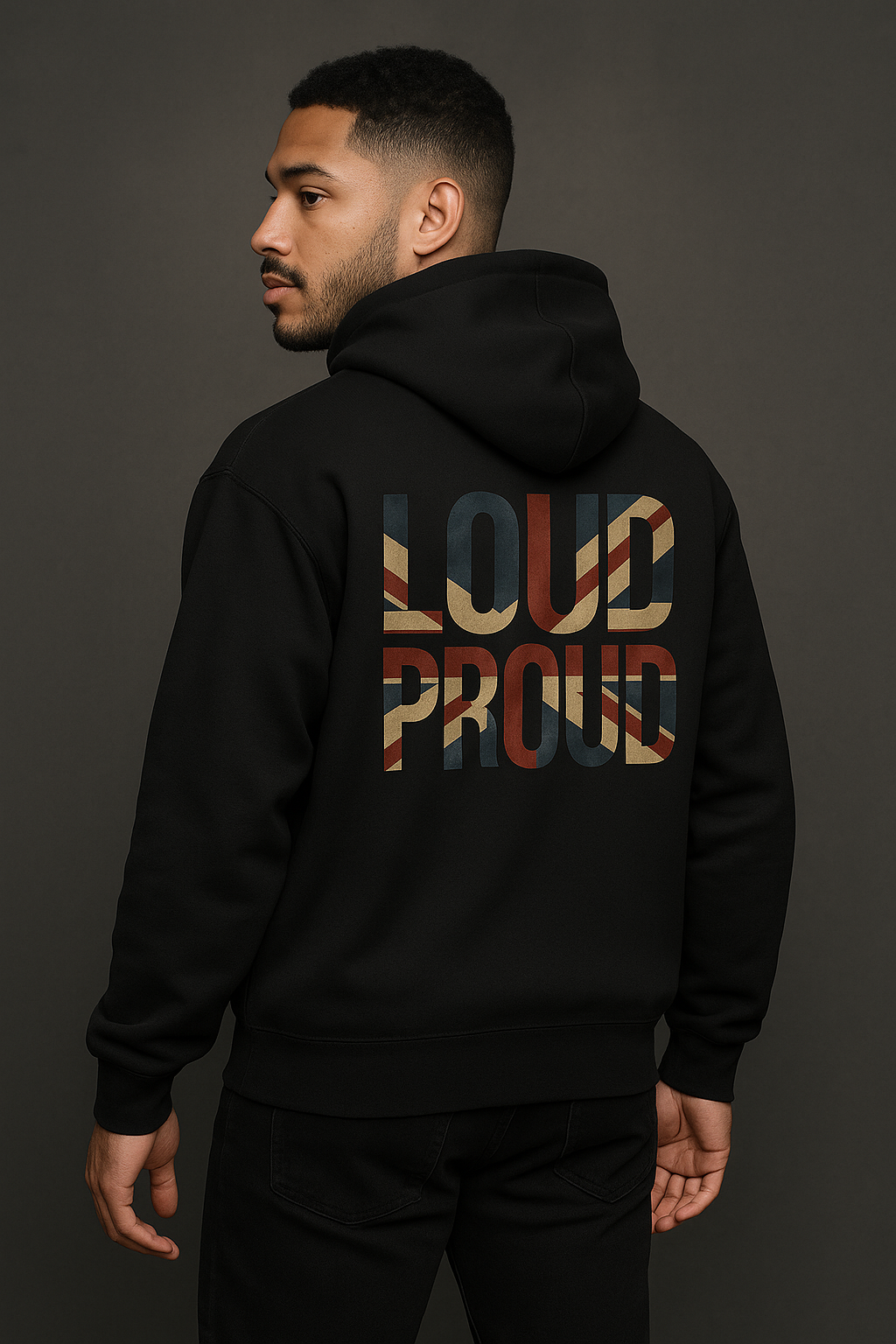 LoudProud Hood - Large Rear Print